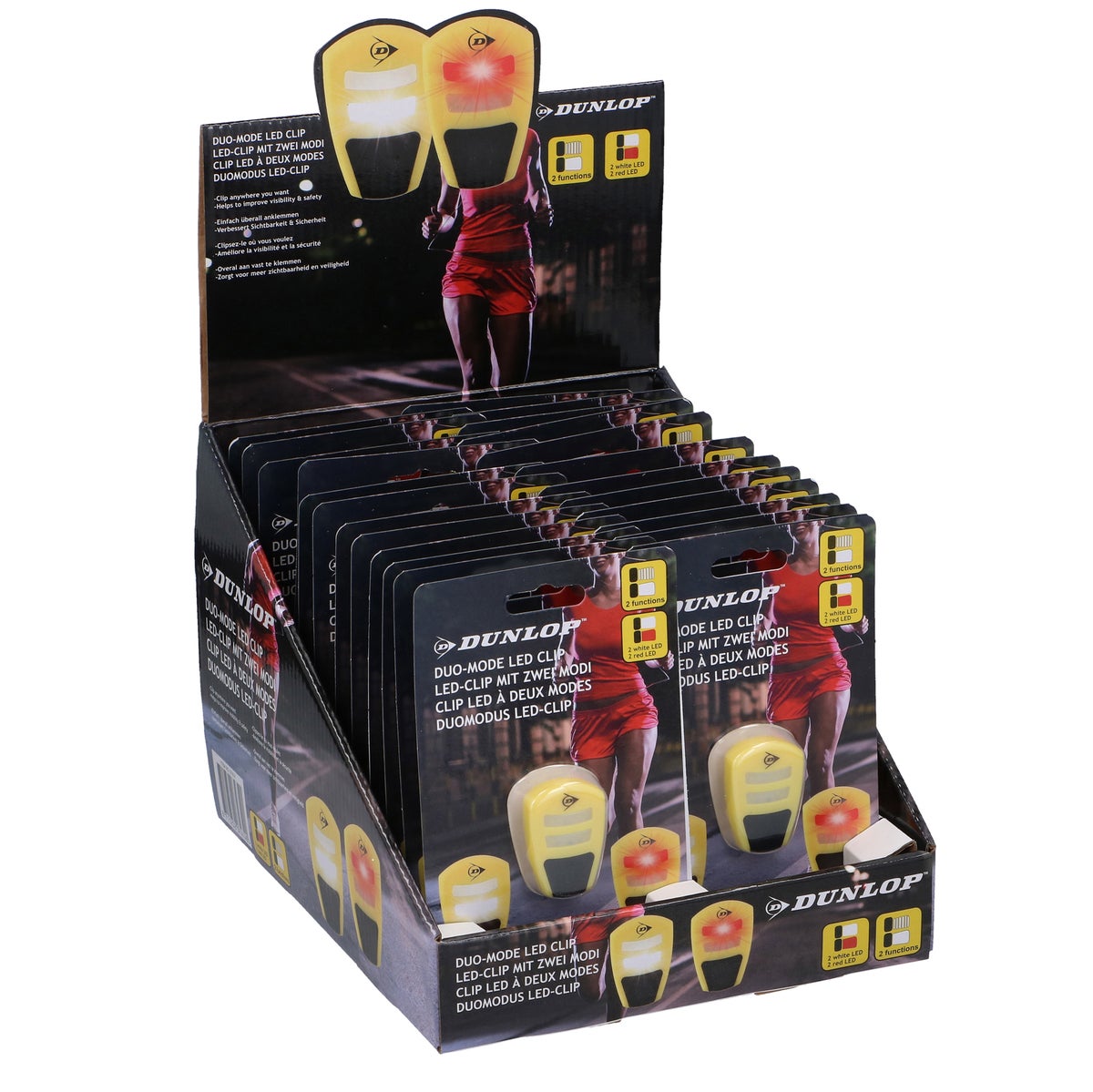 Lampenset LED en clip Dunlop Lampenset LED en clip Dunlop