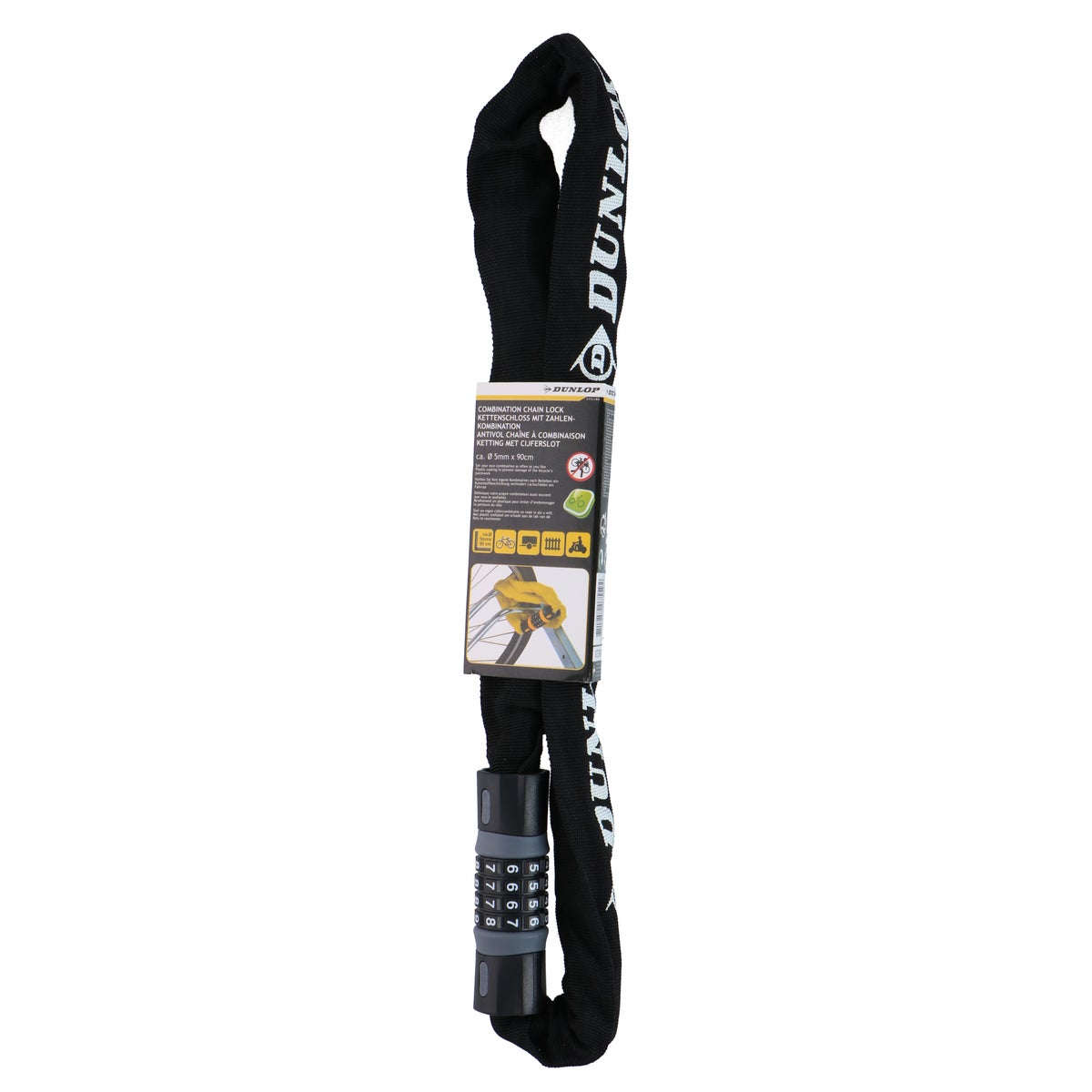 Cijferslot ketting 90 cm Dunlop Cijferslot ketting 90 cm Dunlop