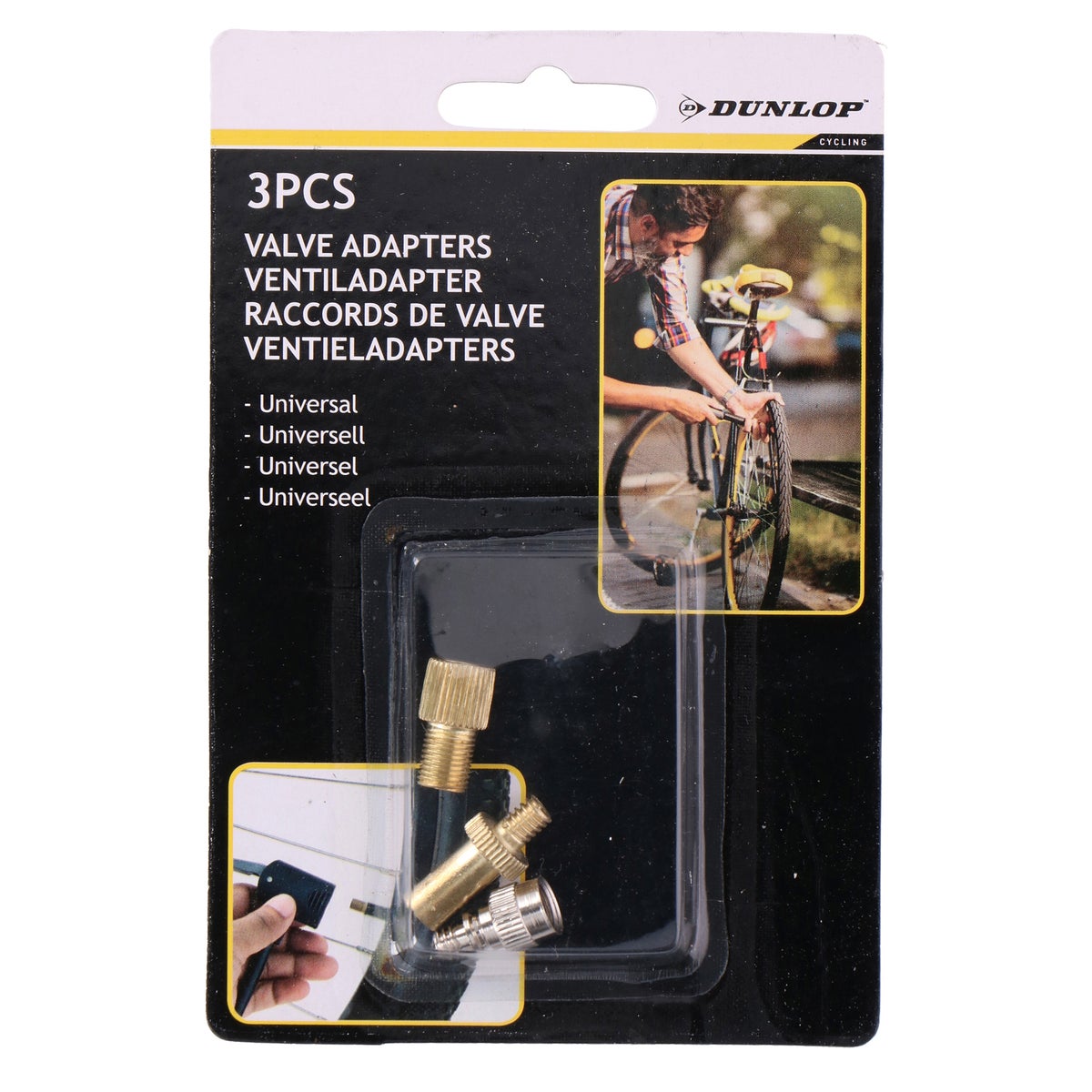 Ventieladapters Dunlop Ventieladapters Dunlop