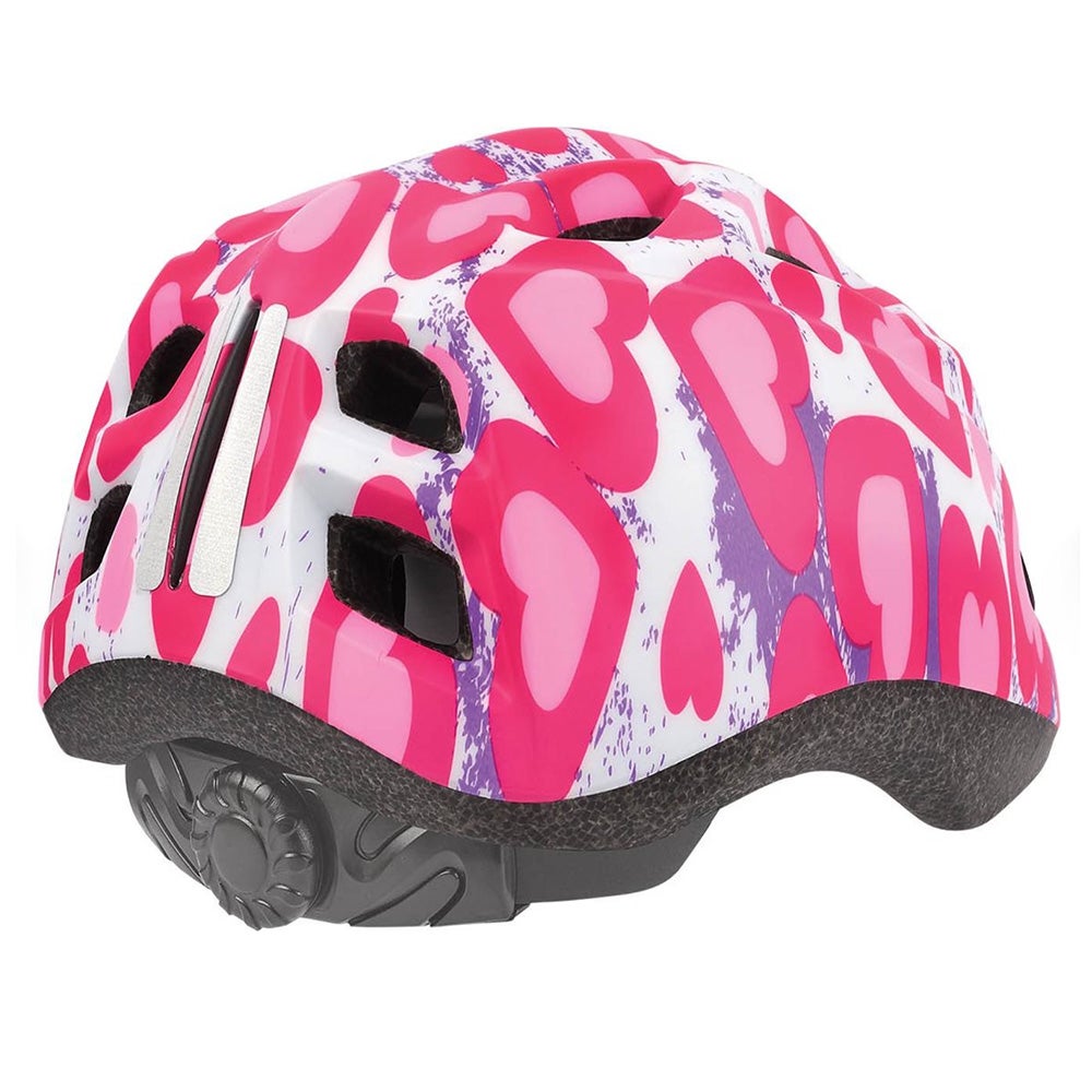 Kinderhelm glitter hearts Polisport Kinderhelm glitter hearts Polisport