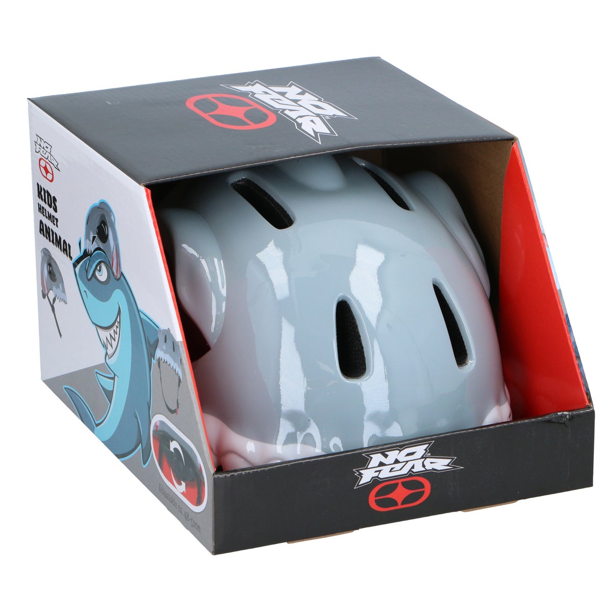 Fietshelm kind dier 3D assorti No Fear Fietshelm kind dier 3D assorti No Fear
