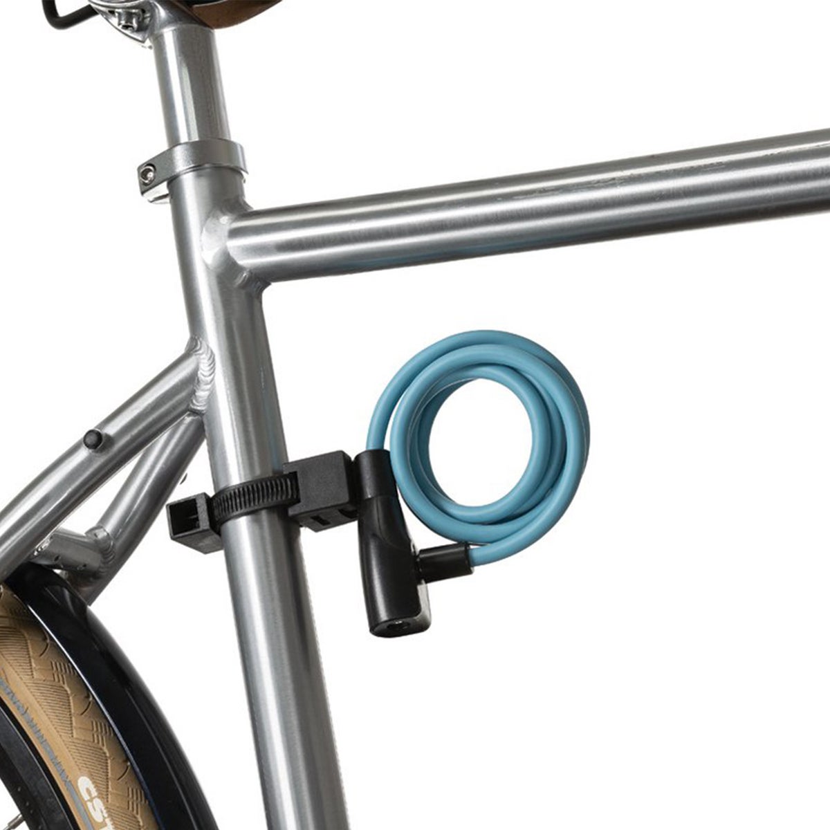 Spiraalkabelslot Resolute 8-120 Ice Blue AXA Spiraalkabelslot Resolute 8-120 Ice Blue AXA