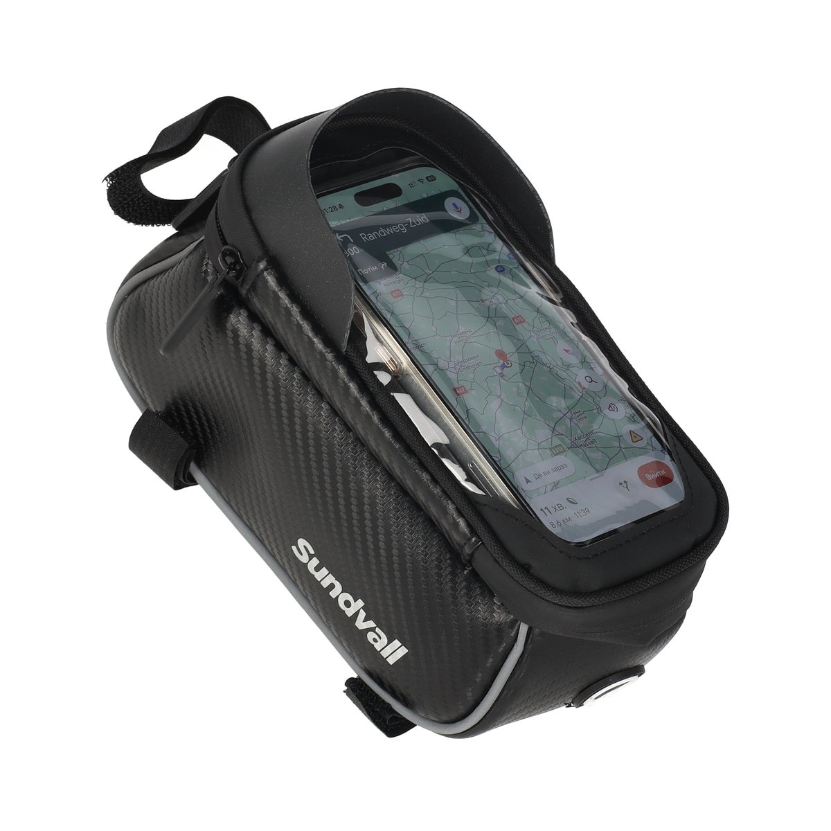 Fietstas met smartphonehouder Sundvall Fietstas met smartphonehouder Sundvall