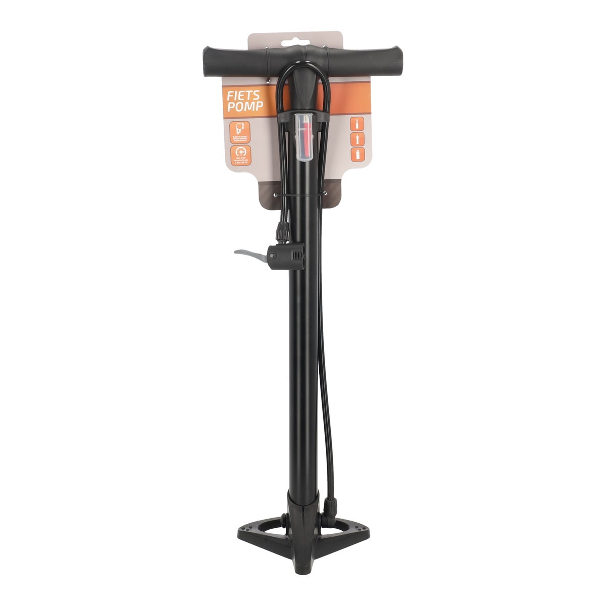 Fietspomp zwart 60 cm Sundvall Fietspomp zwart 60 cm Sundvall