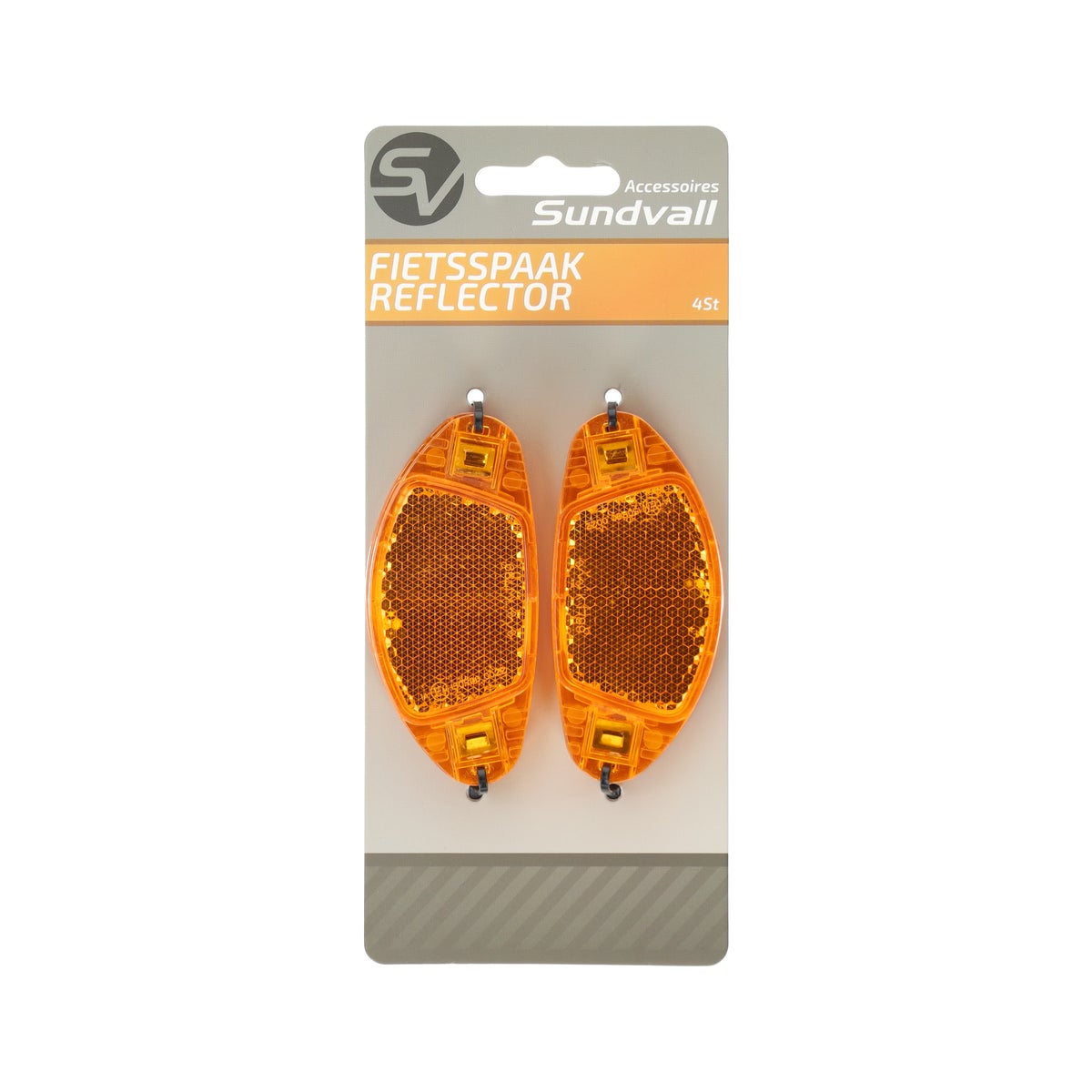 Fietsspaakreflector 4 stuks Sundvall Fietsspaakreflector 4 stuks Sundvall