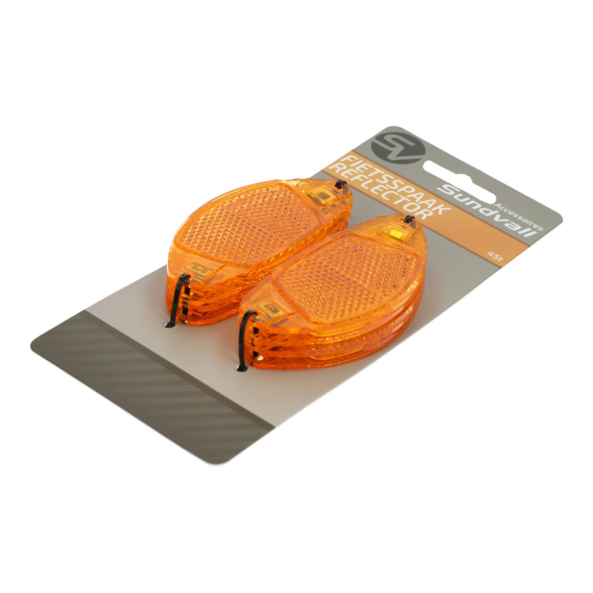 Fietsspaakreflector 4 stuks Sundvall Fietsspaakreflector 4 stuks Sundvall