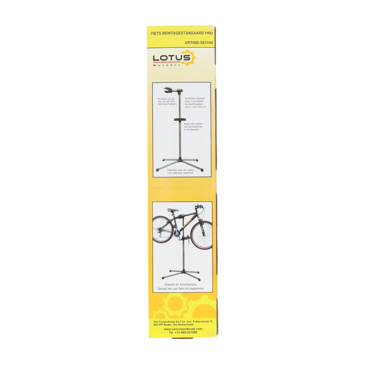 Fiets montagestandaard pro Lotus Fiets montagestandaard pro Lotus