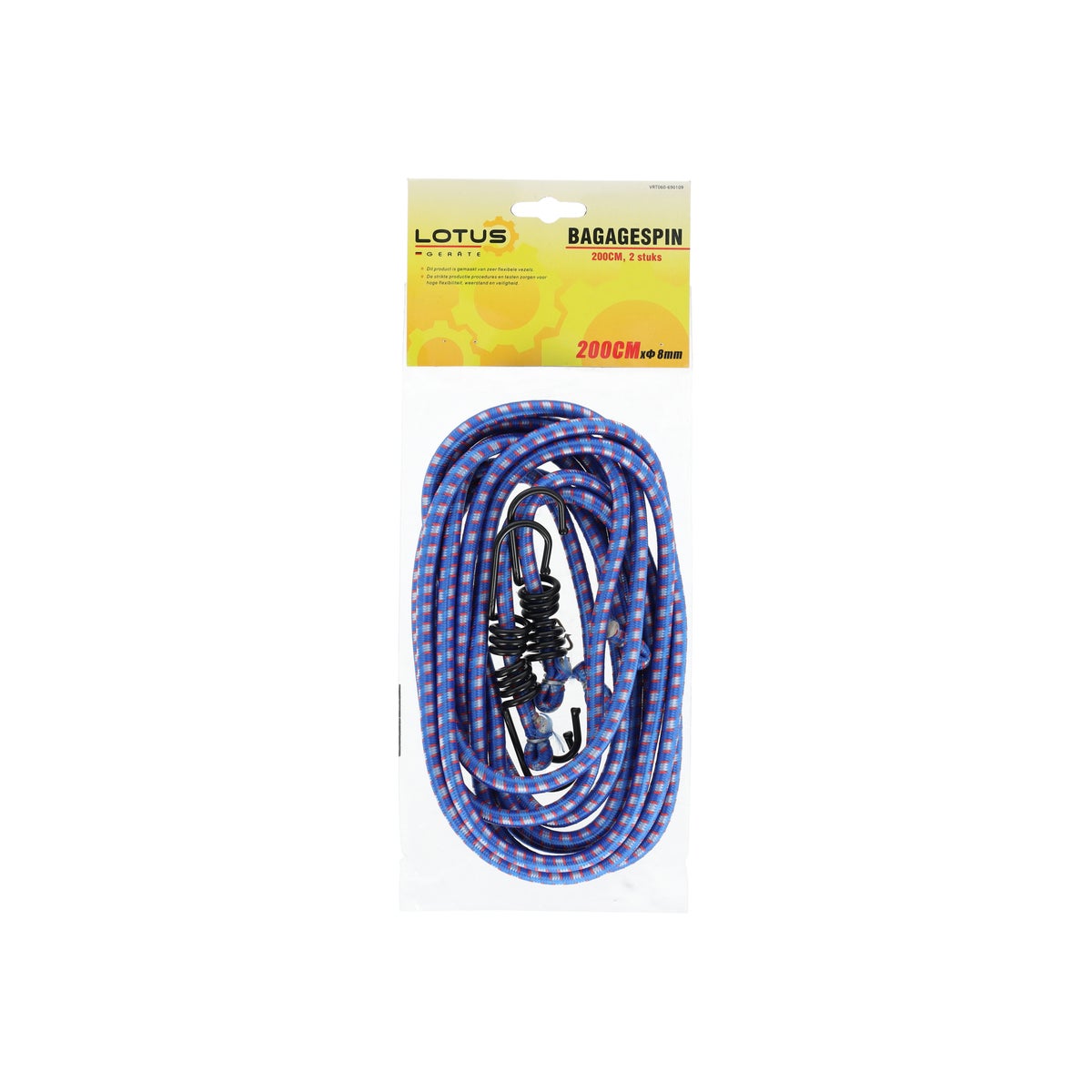 Bagagespin 200 cm 2 stuks Lotus Bagagespin 200 cm 2 stuks Lotus