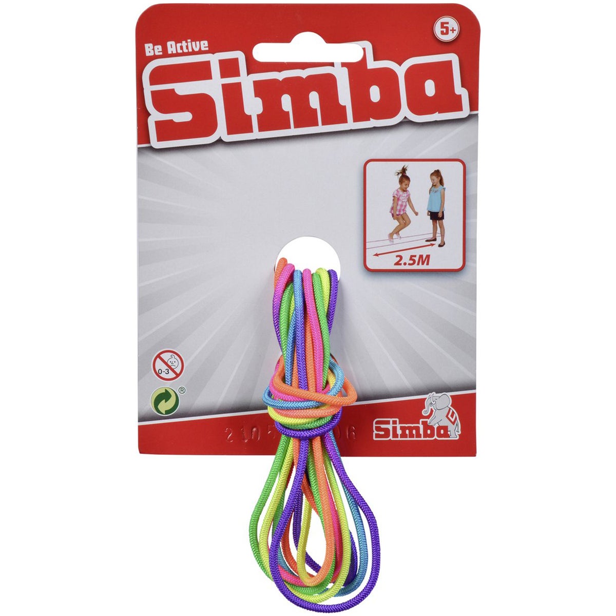 Springtouw rubber 3m Simba Springtouw rubber 3m Simba