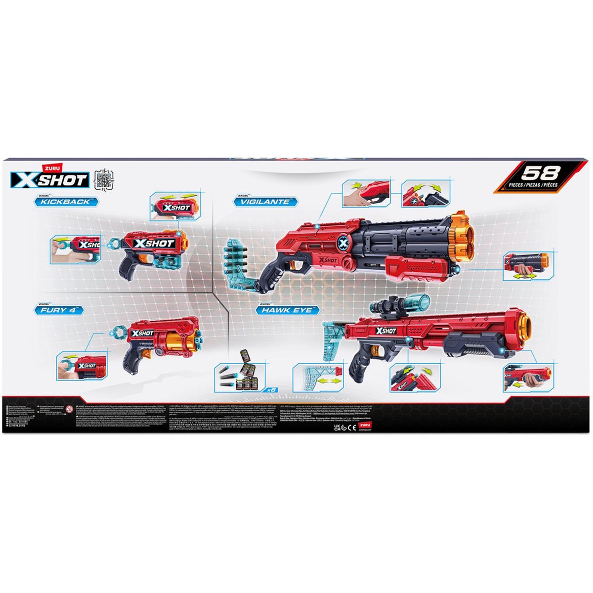 X-Shot ultimate shootout pack X-Shot ultimate shootout pack