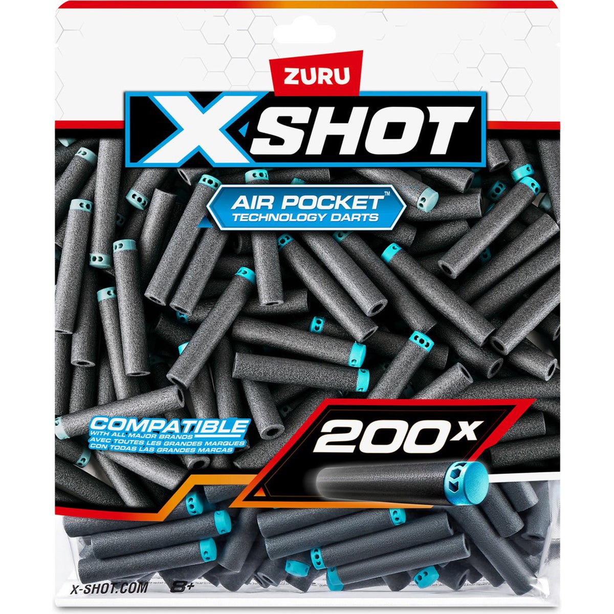 X-Shot excel darts 200 stuks X-Shot excel darts 200 stuks