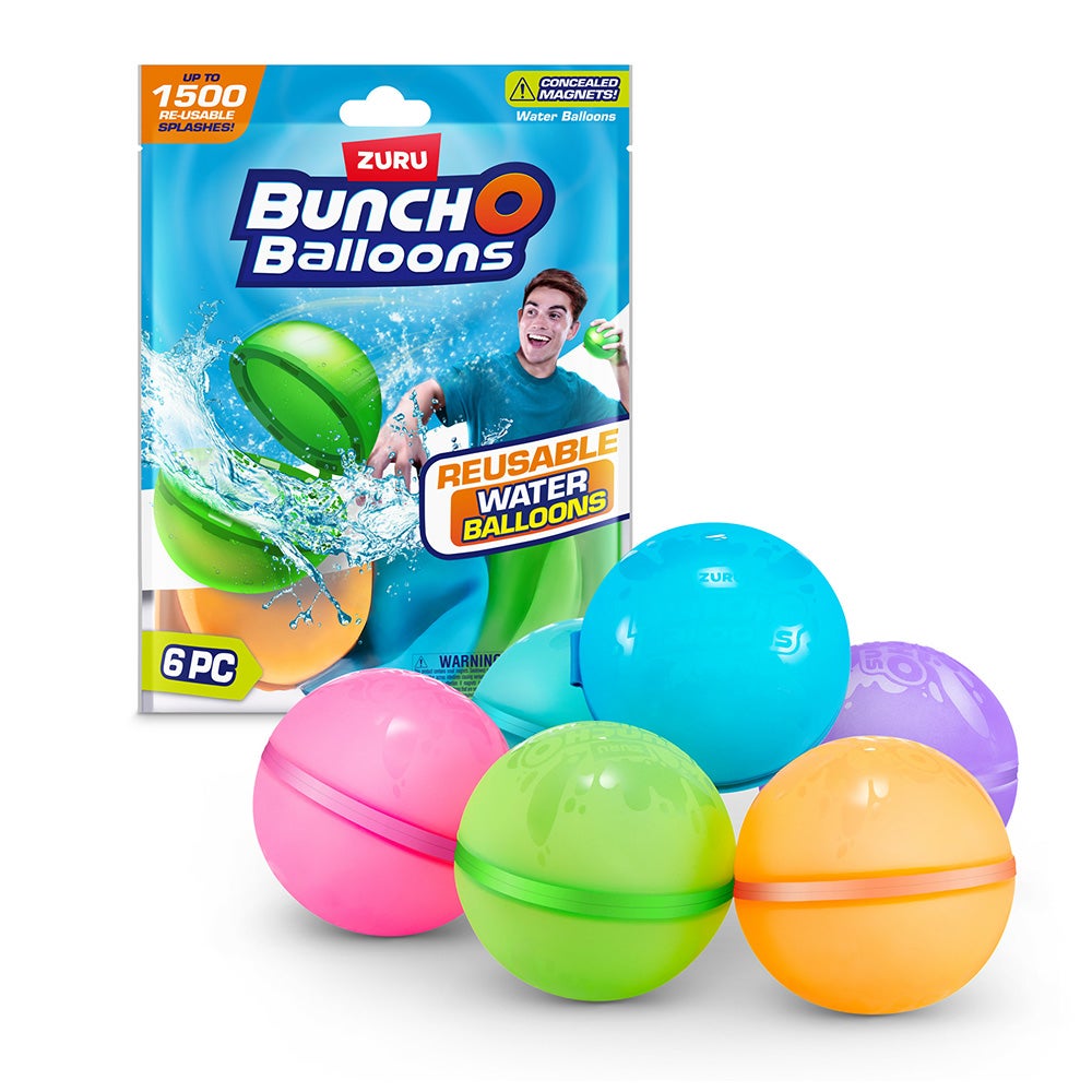 Waterballon herbruikbaar 6 stuks Waterballon herbruikbaar 6 stuks
