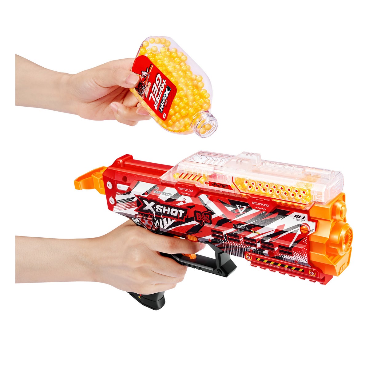 X-shot hyper stinger S1 inclusief 3000 gelkogels X-shot hyper stinger S1 inclusief 3000 gelkogels