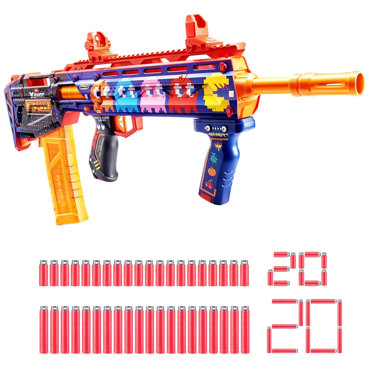 X-Shot skins pro pacman met 40 darts X-Shot skins pro pacman met 40 darts
