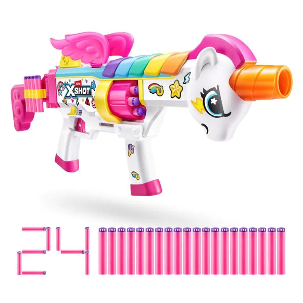 X-Shot skins blastercorn met 24 darts X-Shot skins blastercorn met 24 darts