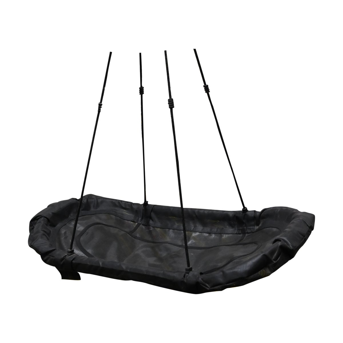 Schommelboot 140cm zwart Schommelboot 140cm zwart