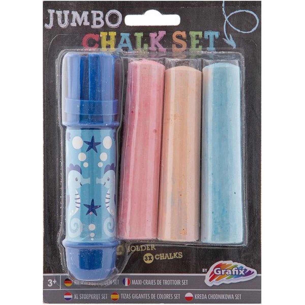 Stoepkrijthouder jumbo Stoepkrijthouder jumbo