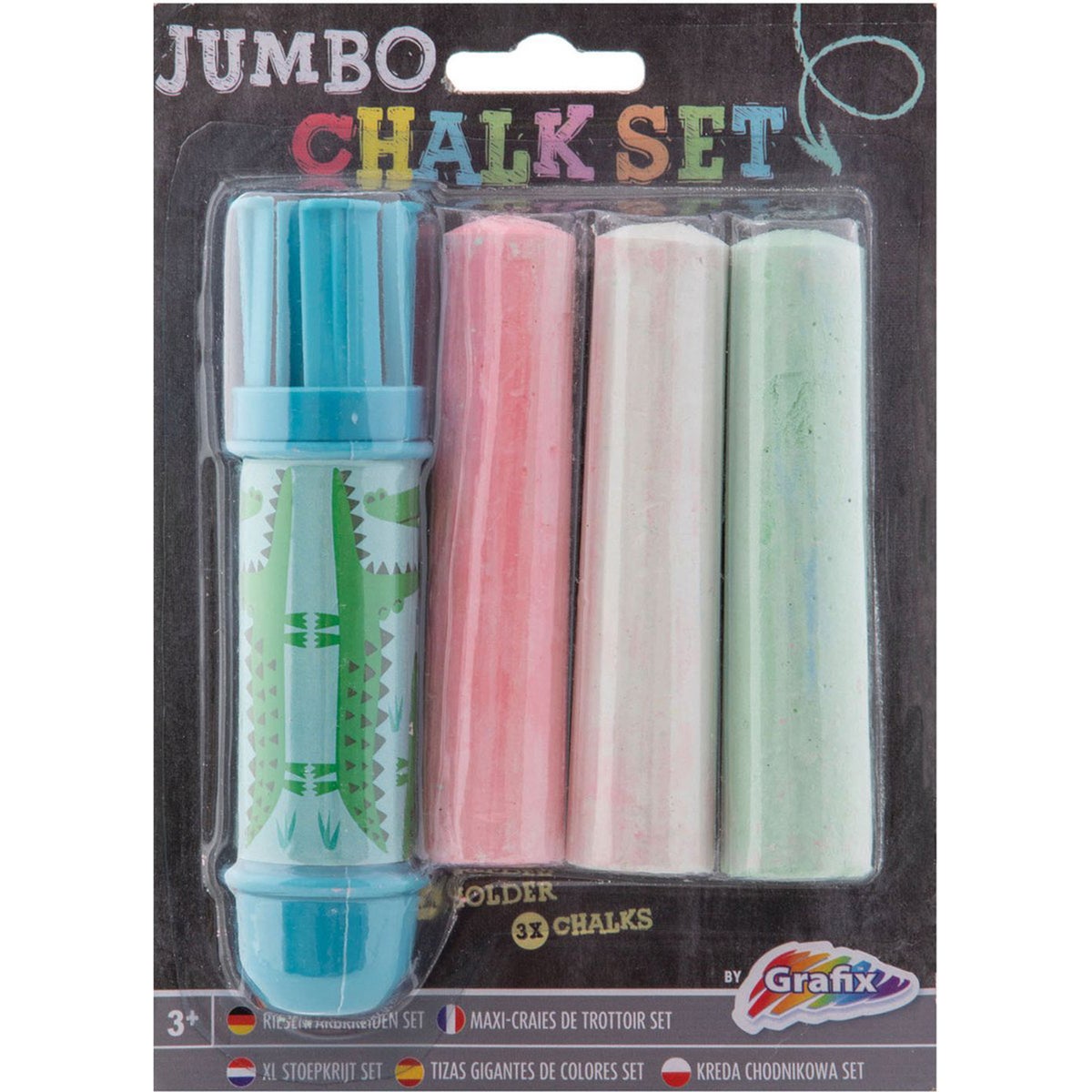Stoepkrijthouder jumbo Stoepkrijthouder jumbo