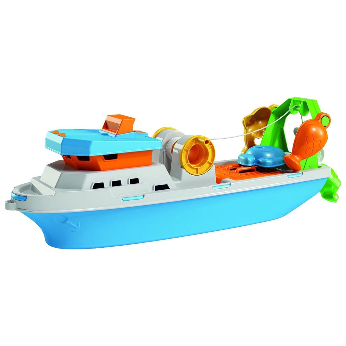 Vissersboot met vissen 40 cm Vissersboot met vissen 40 cm