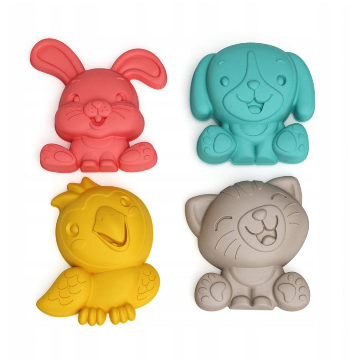 Vormen zand dieren 4 stuks Happy Pets Vormen zand dieren 4 stuks Happy Pets