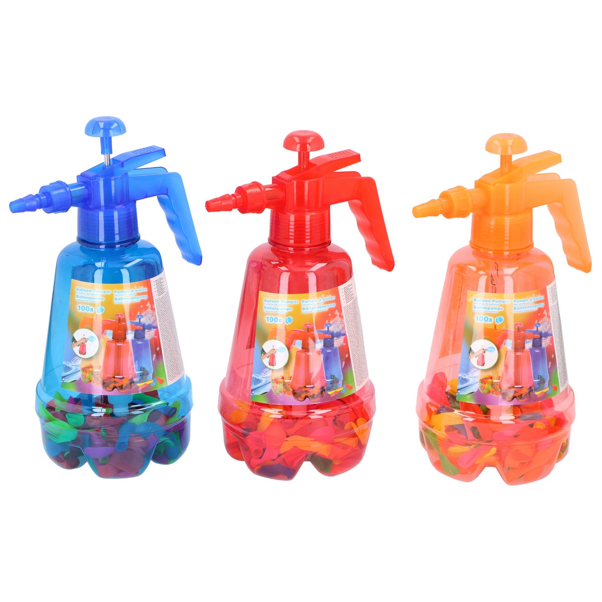 Waterballonpomp + 100 ballonnen Eddy Toys Waterballonpomp + 100 ballonnen Eddy Toys