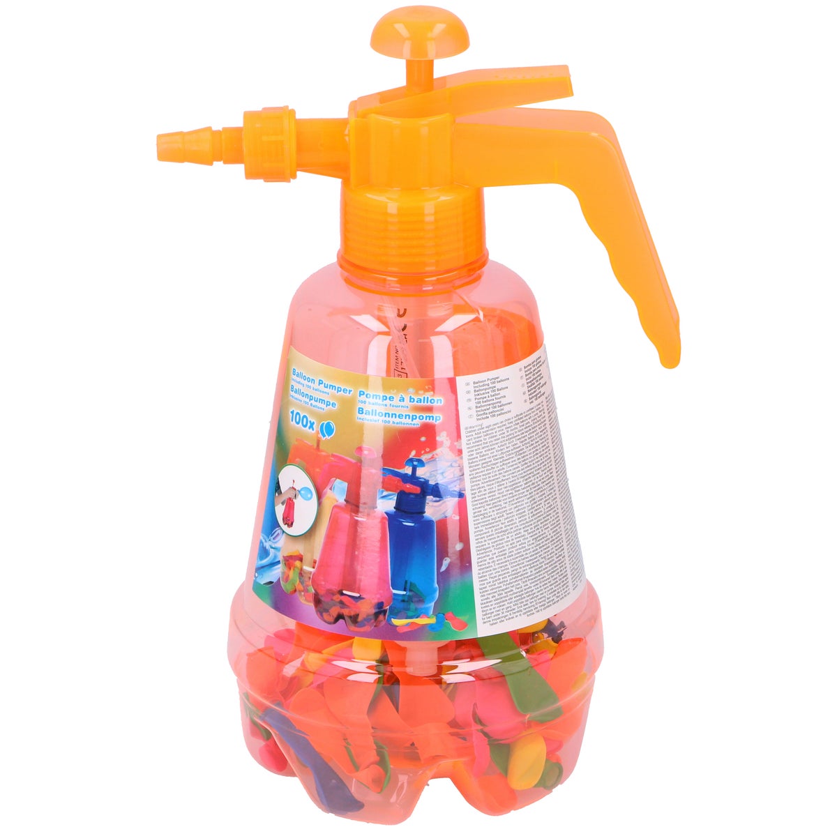 Waterballonpomp + 100 ballonnen Eddy Toys Waterballonpomp + 100 ballonnen Eddy Toys