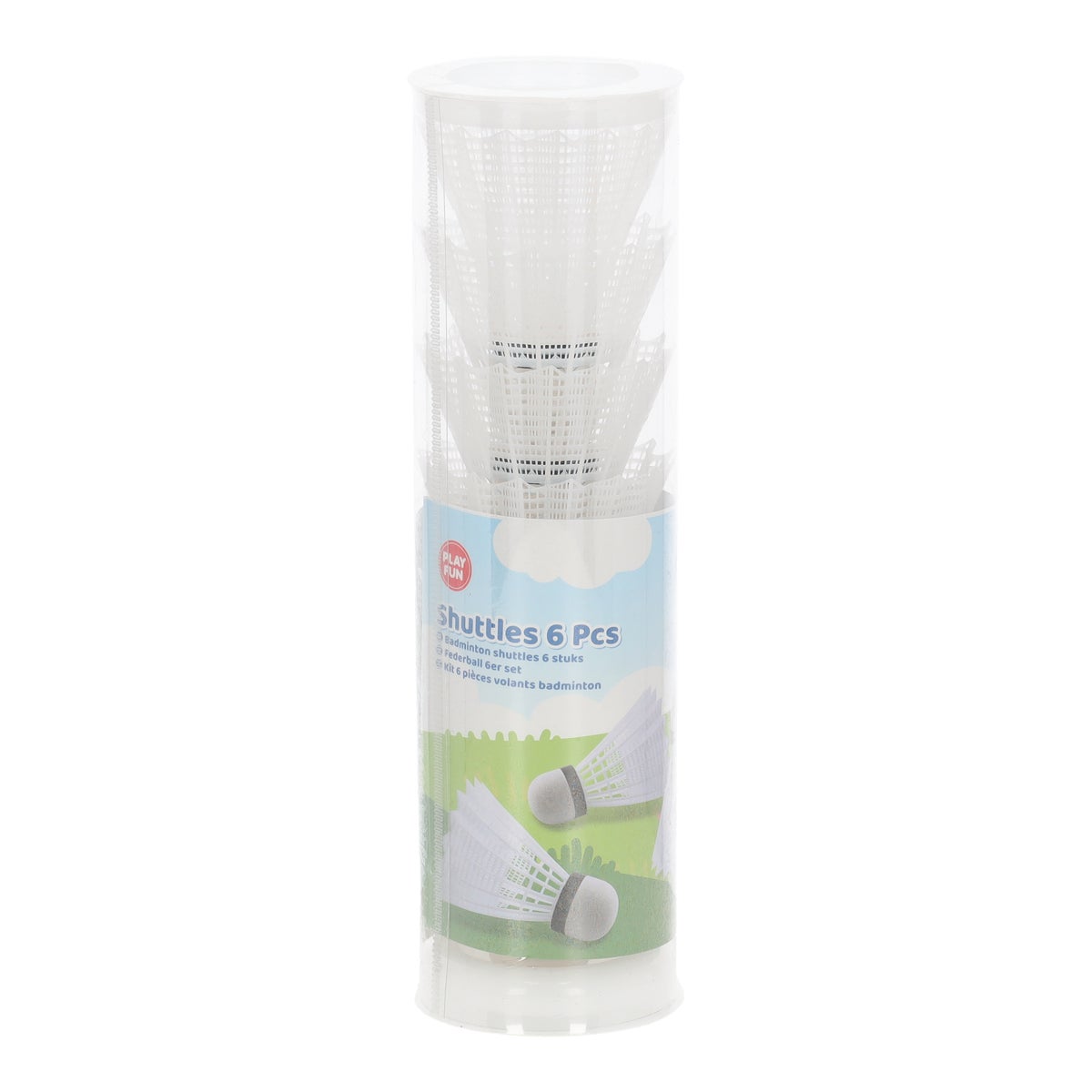 Badminton shuttle 6 stuks Badminton shuttle 6 stuks