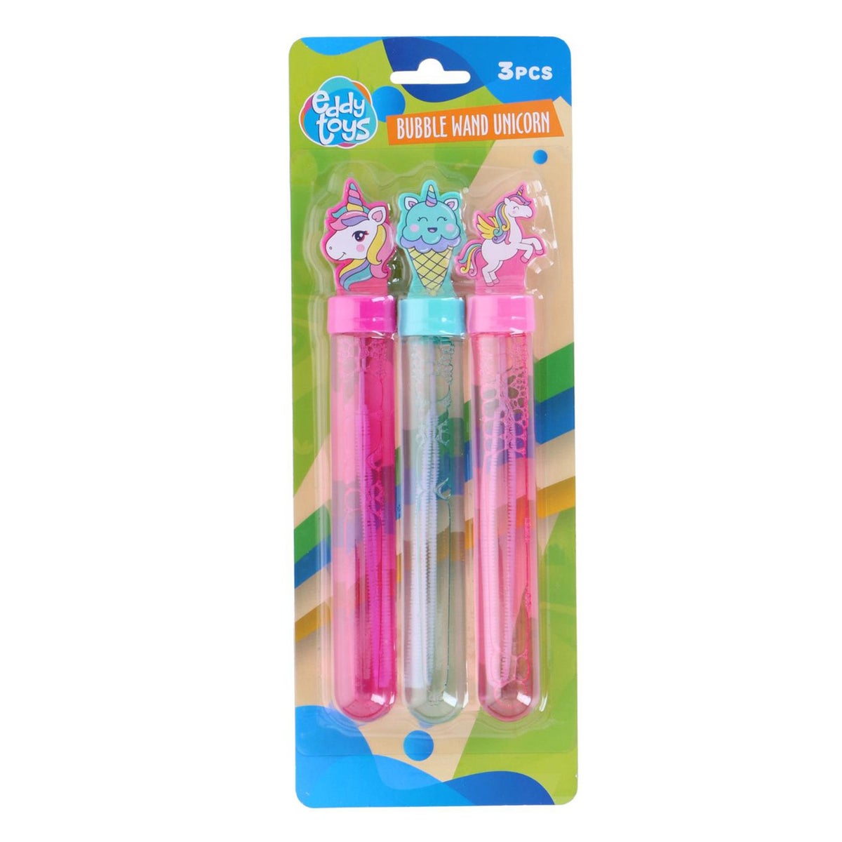 Bellenblaas eenhoorn 59 ml 3 stuks Eddy Toys Bellenblaas eenhoorn 59 ml 3 stuks Eddy Toys