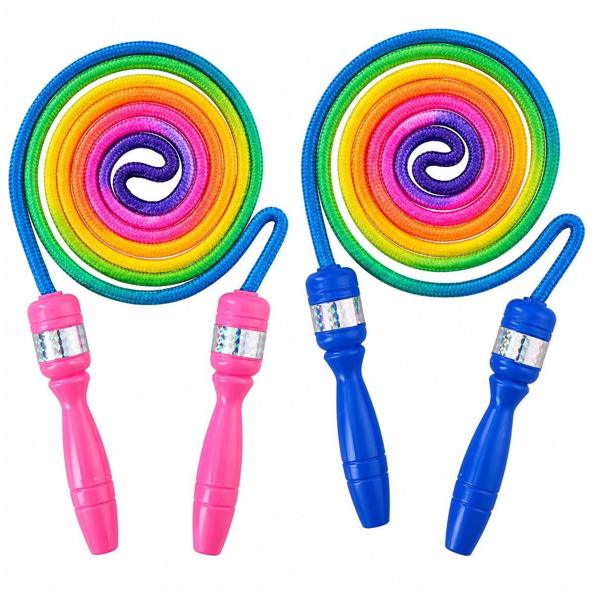 Springtouw regenboog 2 assorti Eddy Toys Springtouw regenboog 2 assorti Eddy Toys
