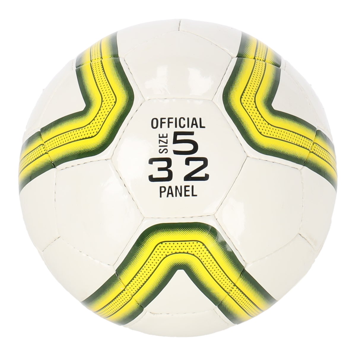 Voetbal 5 groen en geel PU-PVC Voetbal 5 groen en geel PU-PVC