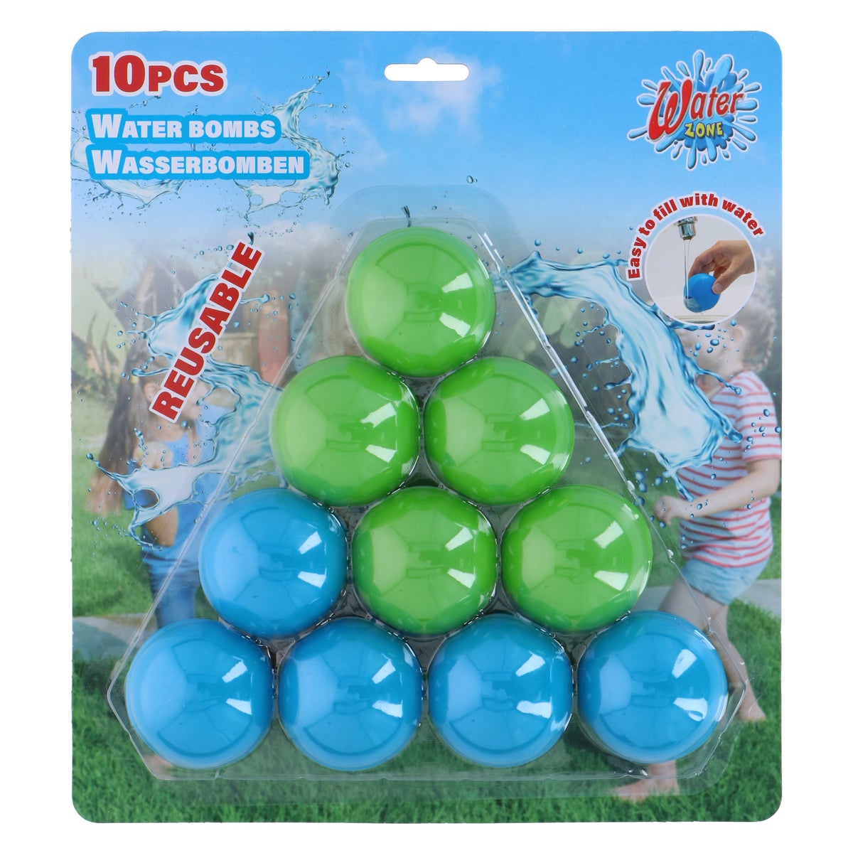 Waterbommen herbruikbaar 10 stuks WaterZone Waterbommen herbruikbaar 10 stuks WaterZone