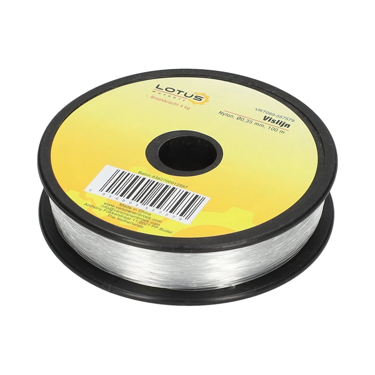Vislijn nylon 0,35 mm rol 100 m Lotus Vislijn nylon 0,35 mm rol 100 m Lotus