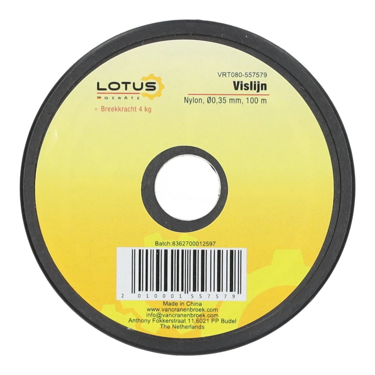 Vislijn nylon 0,35 mm rol 100 m Lotus Vislijn nylon 0,35 mm rol 100 m Lotus