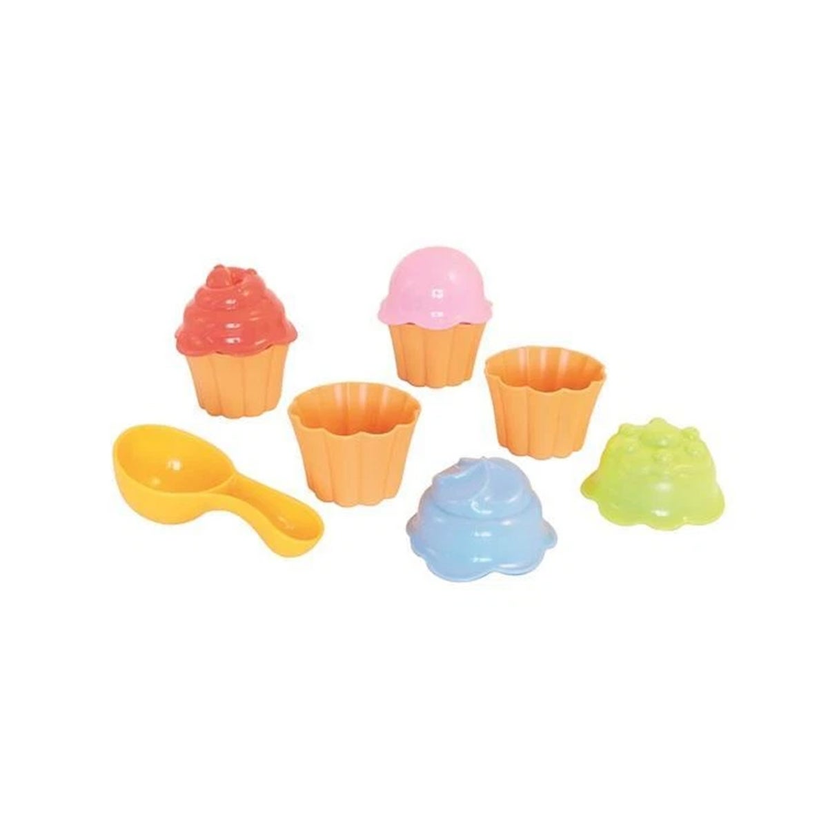 Cupcake speelset met schep Cupcake speelset met schep