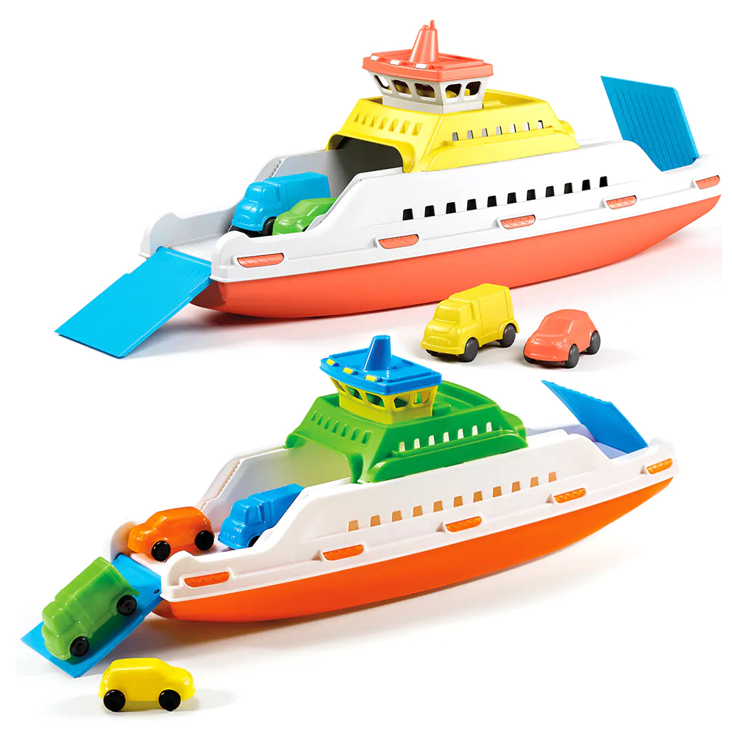 Ferry boot met autos 38 cm Ferry boot met autos 38 cm