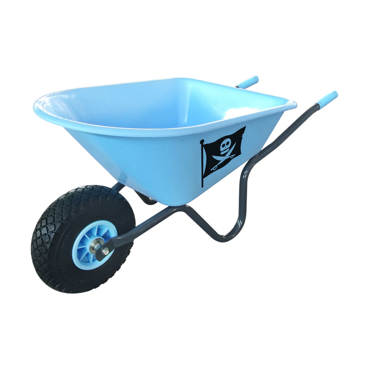 Kinderkruiwagen blauw Kinderkruiwagen blauw