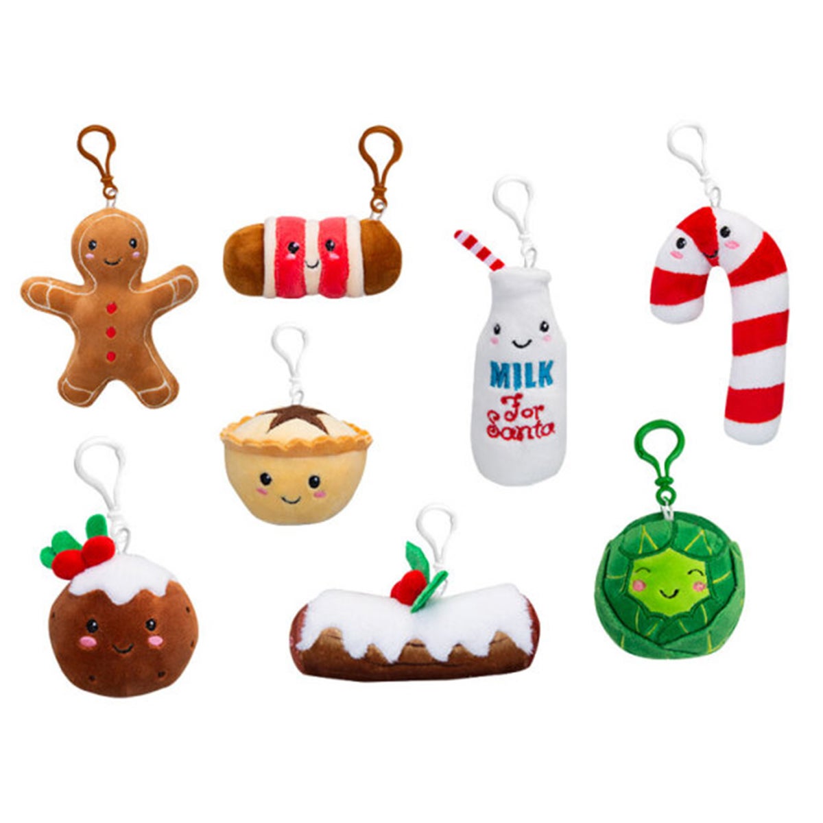 Knuffel foodies Xmas softlings 12cm Knuffel foodies Xmas softlings 12cm