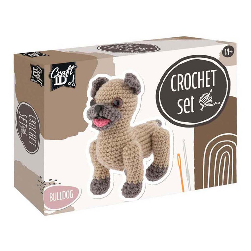 Haakpakket bulldog Haakpakket bulldog