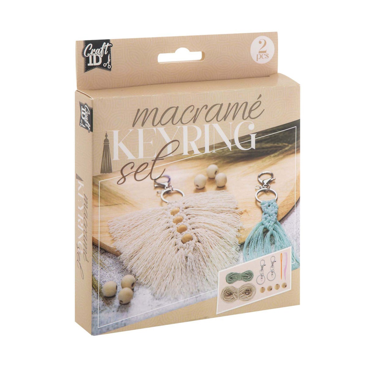 Macrame sleutelhangers 2st. Macrame sleutelhangers 2st.