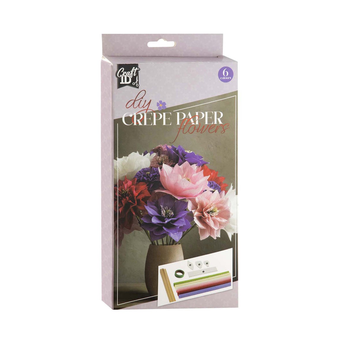 Crepe bloemen diy Crepe bloemen diy
