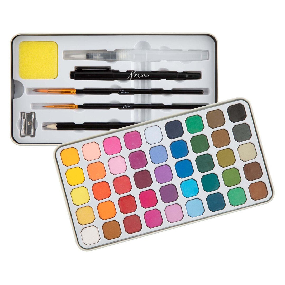 Aquarelset luxe 45st. Aquarelset luxe 45st.