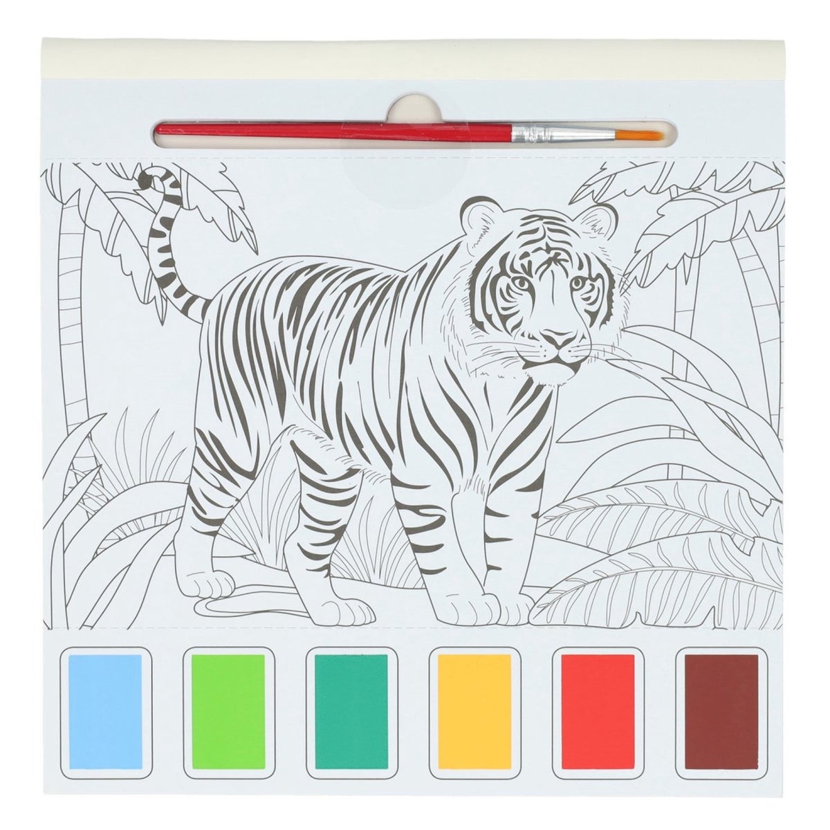 Waterverf kleurblok 12 blz. Waterverf kleurblok 12 blz.