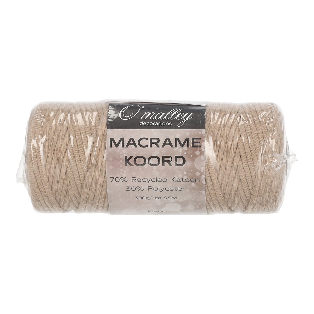 Macrame 3 mm x 95 m grijs Macrame 3 mm x 95 m grijs