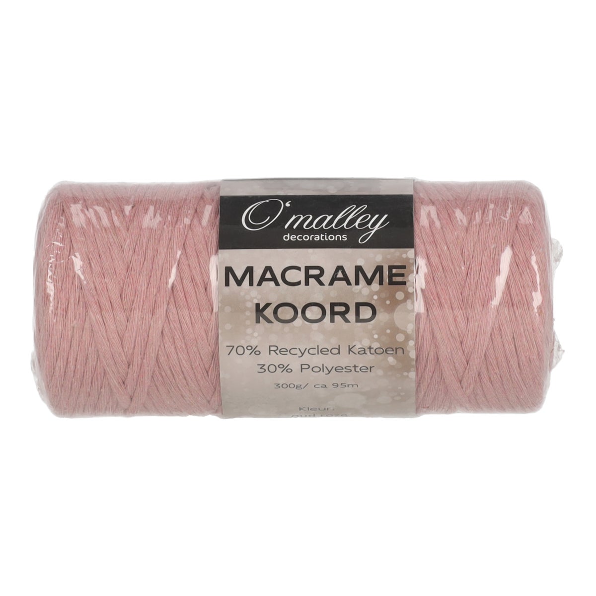 Macrame 3 mm x 95 m oud roze Macrame 3 mm x 95 m oud roze