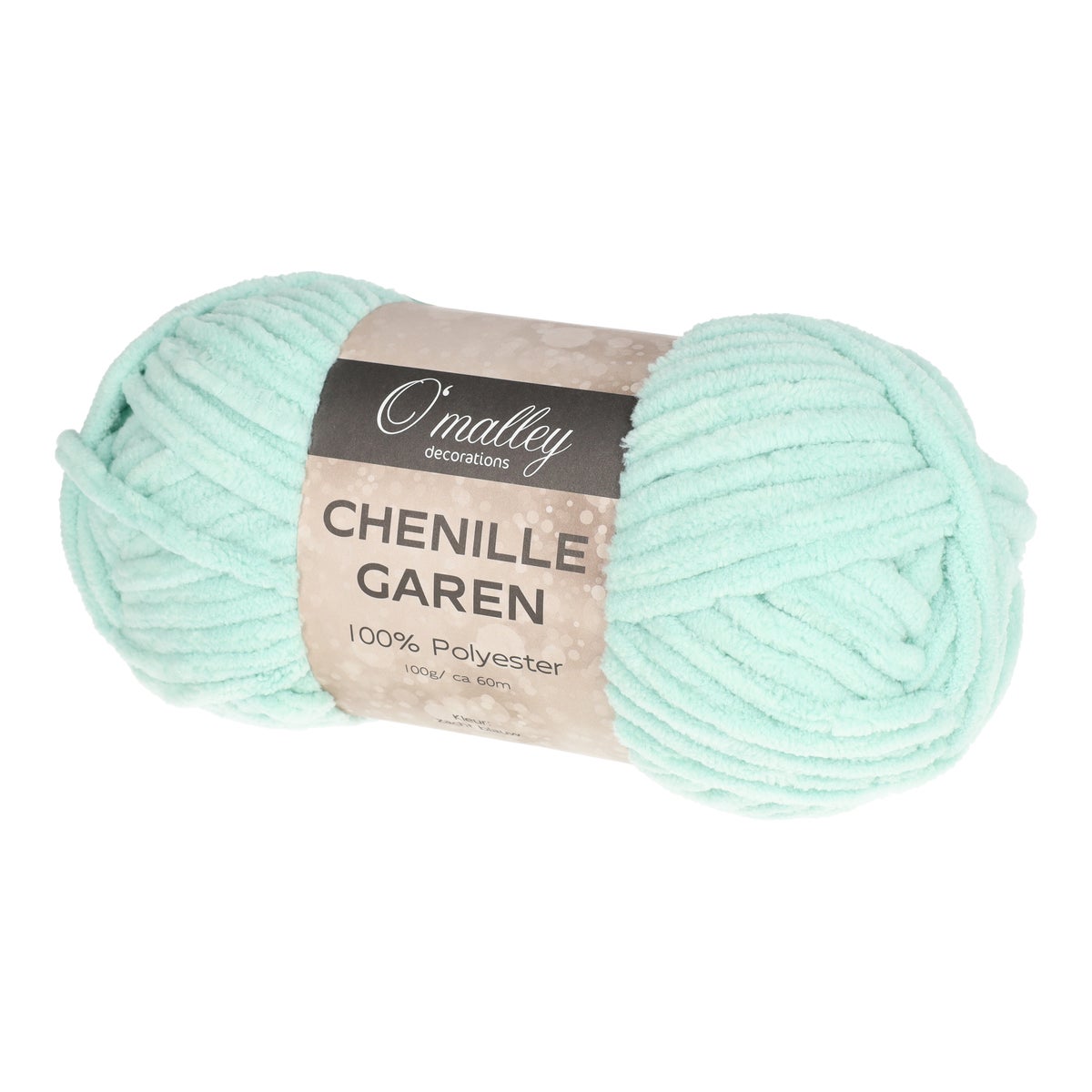 Garen chunky chenille 100 g zacht blauw Garen chunky chenille 100 g zacht blauw