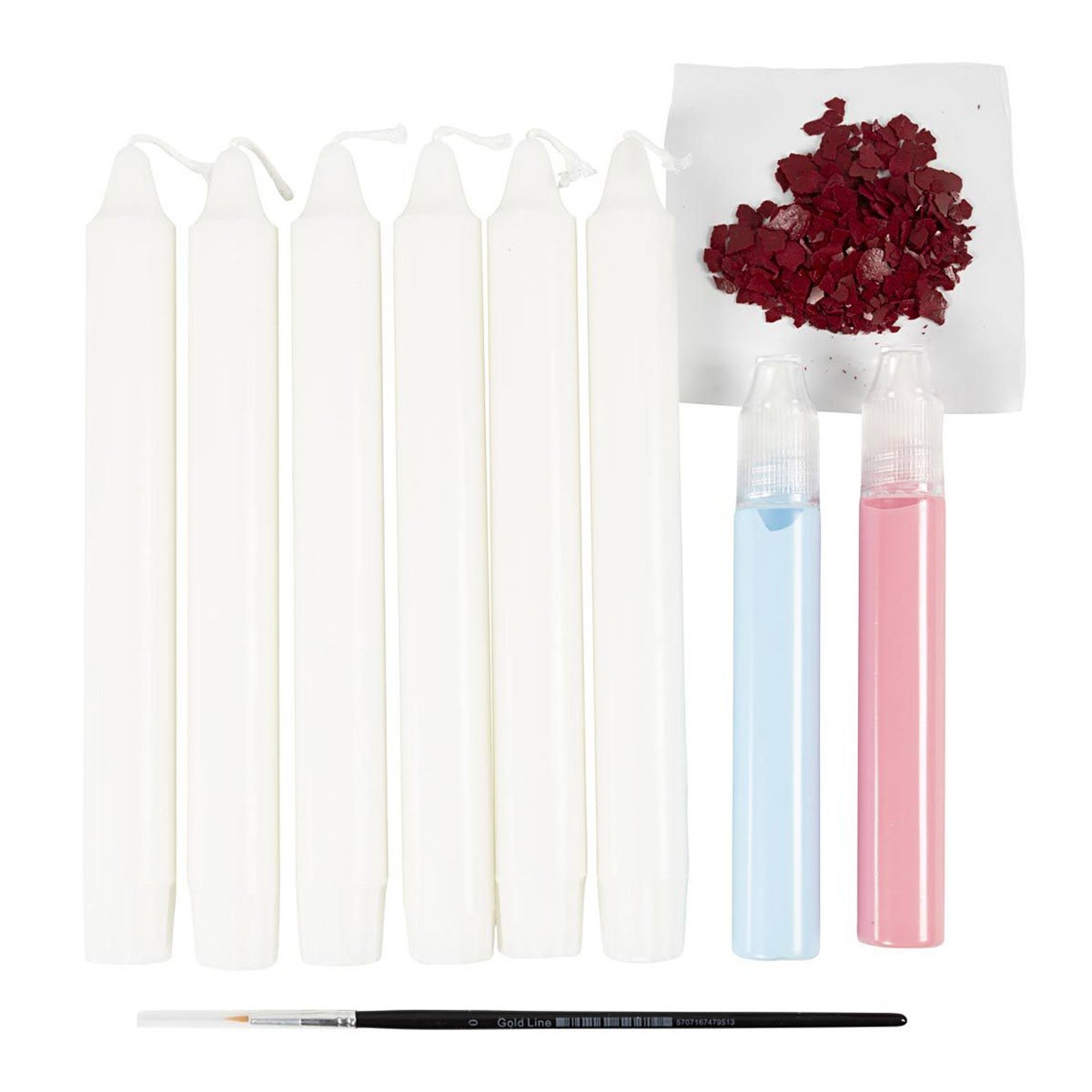 Hobbyset kaarsen decoreren Hobbyset kaarsen decoreren