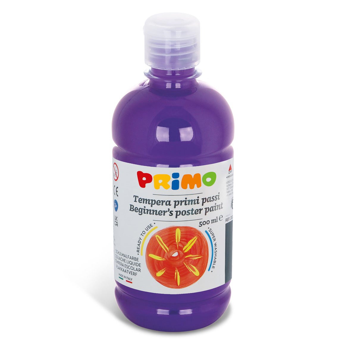 Plakkaatverf 500ml violet Primo Plakkaatverf 500ml violet Primo