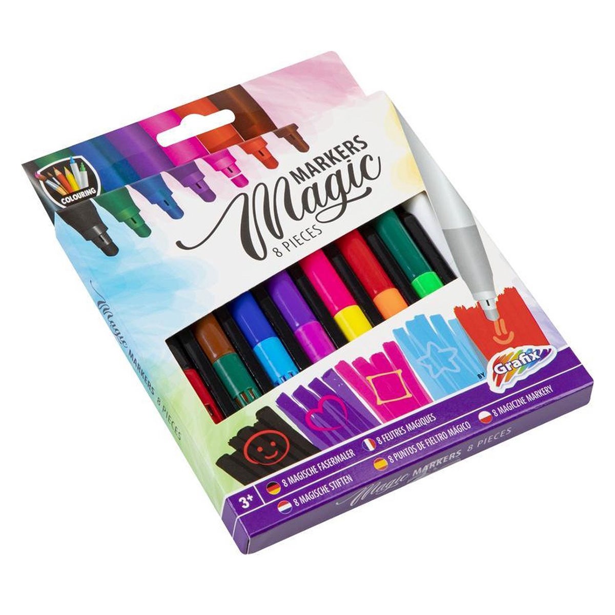 Magic markers 8 stuks Magic markers 8 stuks