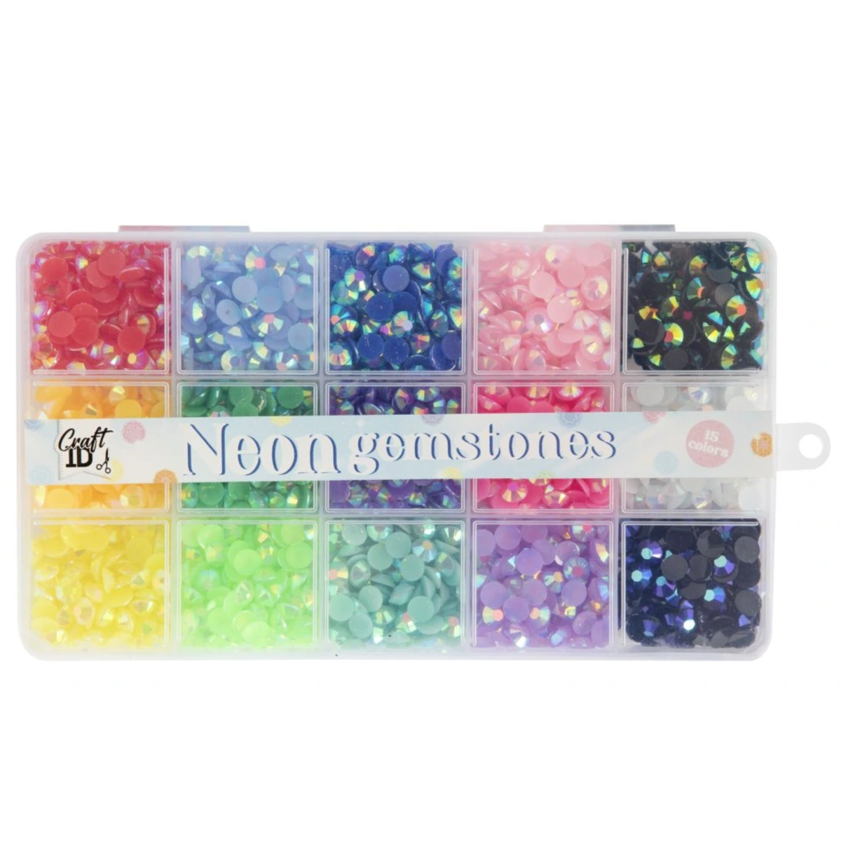 Gemstones neon 15 kleuren Gemstones neon 15 kleuren