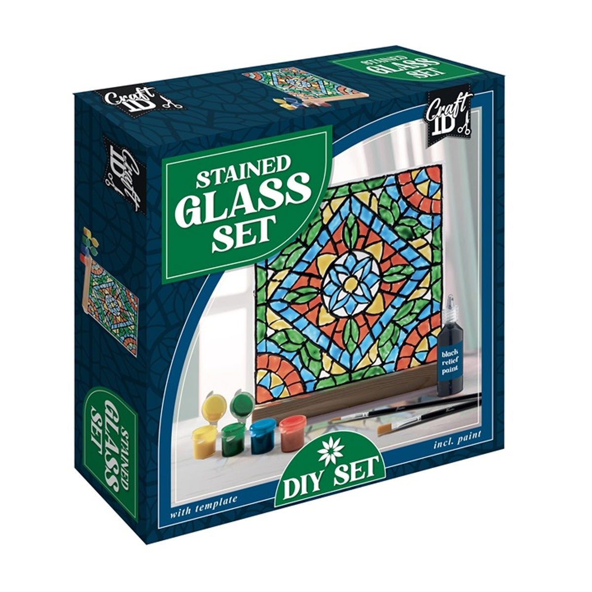 Verf op tegel glas Verf op tegel glas